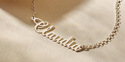 Naamketting met 1 naam
