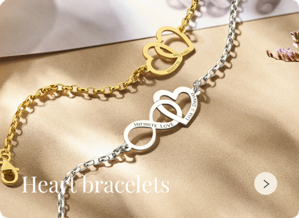 Heart bracelets
