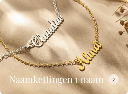 Naamkettingen met 1 naam