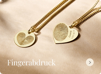 Anhänger met Fingerabdruck