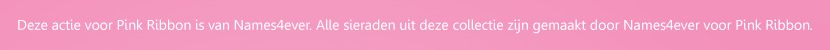 Pink Ribbon Sieraden Banner