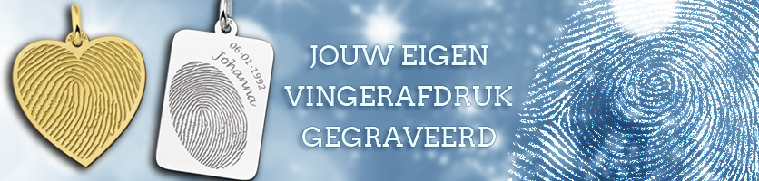 vingerafdruk sieraden
