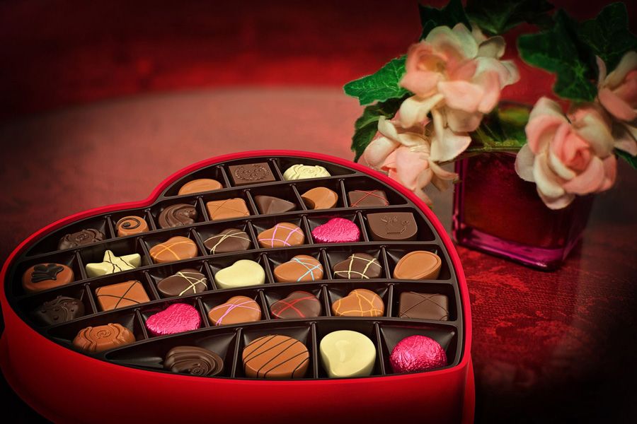 Muttertagsgeschenk Pralinen