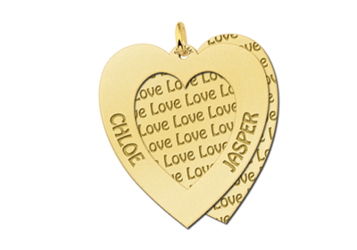 golden Heart Pendant 