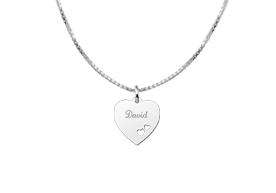 Bracelet with heart pendant 